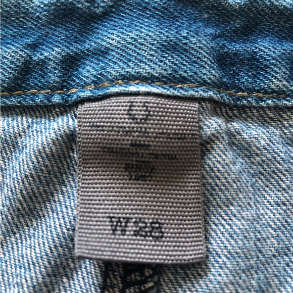 Vero Moda Jeans Rolled Up Hem Shorts Size 28 - Picture 11 of 14